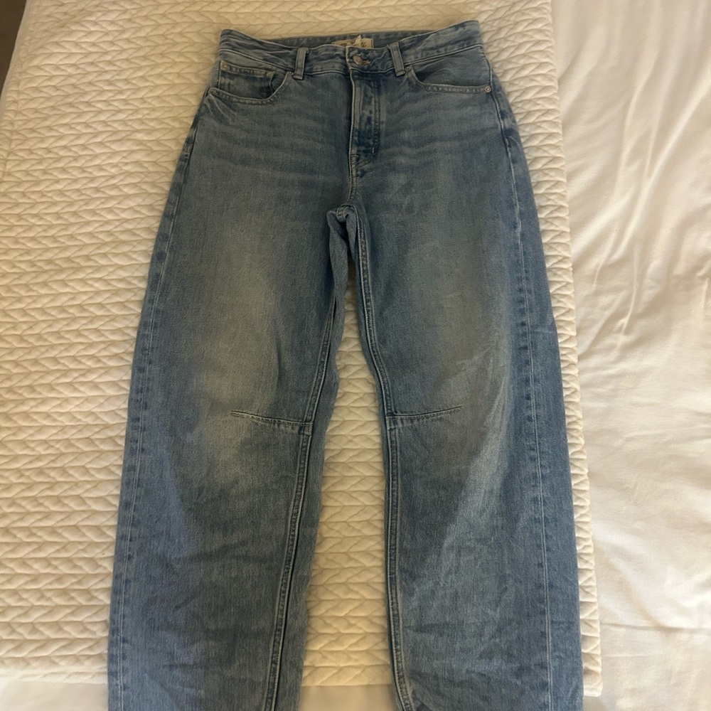 Madewell Darted Barrel Jean